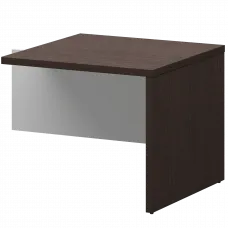 Бриф-приставка KZB-09 Дуб венге/Белый 900x900x750 Кортез