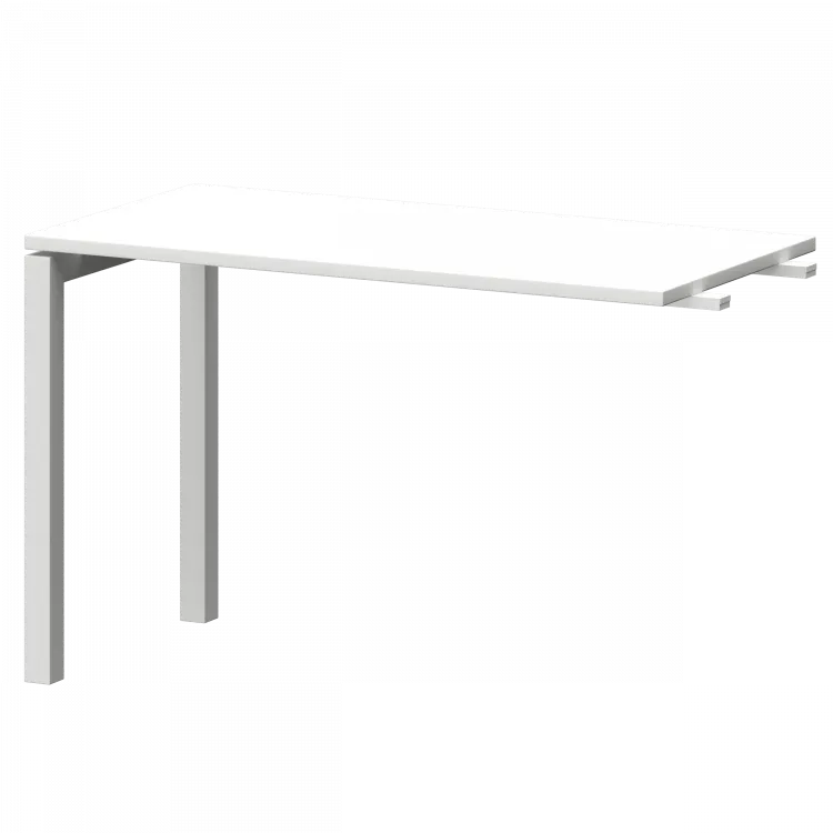 Бриф-приставка СМБ25-П-12.Пр50 Белый/Белый 1200x600x750 Смарт