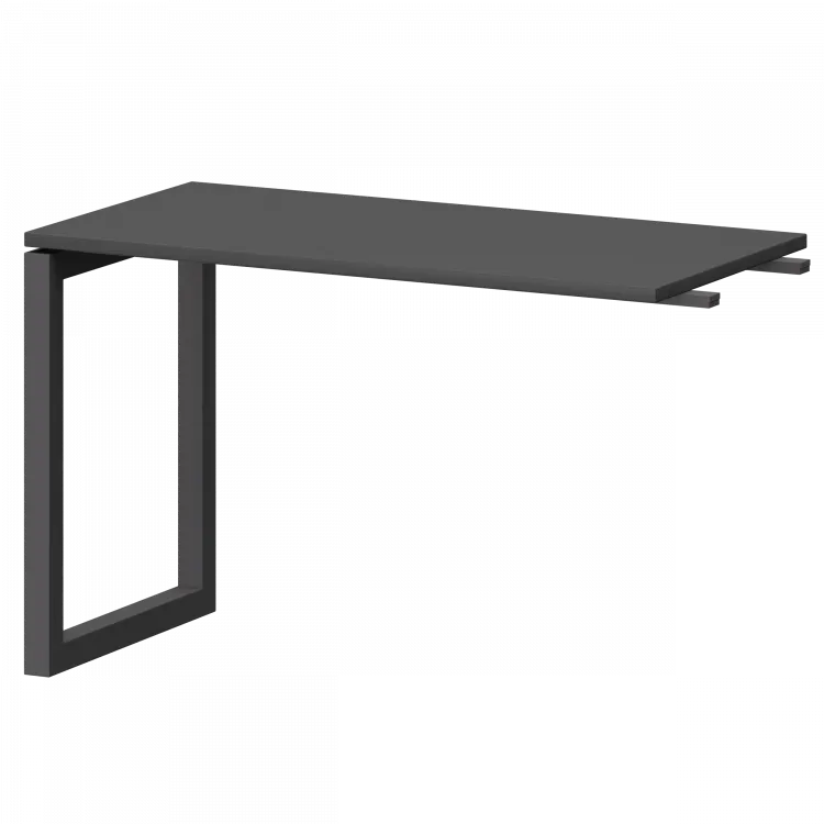 Бриф-приставка СМБ25-О-12.Пр50 Графит/Антрацит 1200x600x750 Смарт