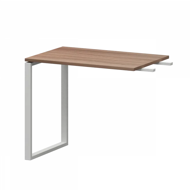 Бриф-приставка на металлокаркасе АМ.О-090.60 Темный шимо/Белый 900x600x760 Арго-М