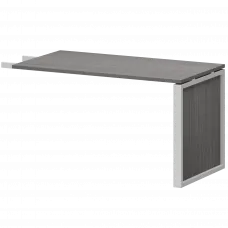 Конференц-приставка HTМ-735-КМК НТМ-735-КМК Лиственница/Металлик 1300x730x750 Аргентум-М