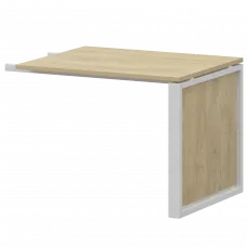 Конференц-приставка НТМ-709-КМК Баттл Рок/Белый 900x730x750 Аргентум-М