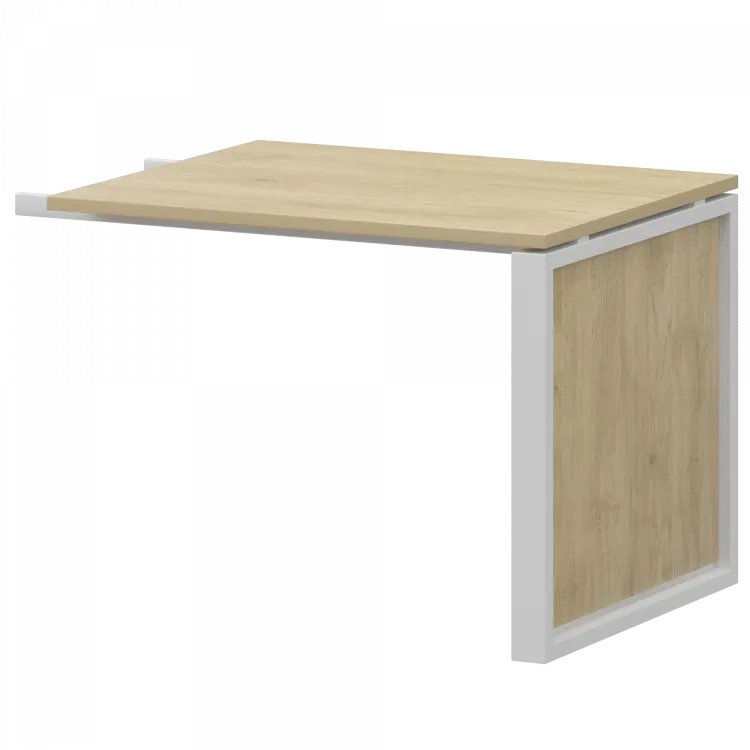 Конференц-приставка НТМ-709-КМК Баттл Рок/Белый 900x730x750 Аргентум-М