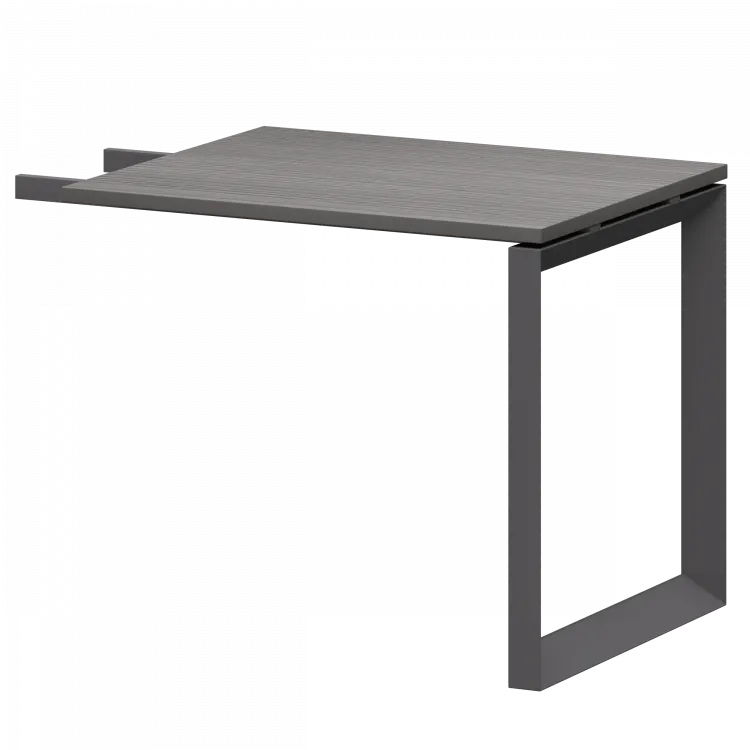 Бриф-приставка на мтеталлокаркасе НТМПБ-О-709 Лиственница/Антрацит 900x730x750 Аргентум-МП