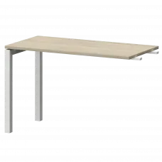 Бриф-приставка СМБ25-П-12.Пр50 Кронберг/Белый 1200x600x750 Смарт