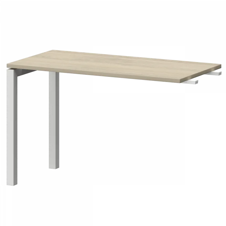 Бриф-приставка СМБ25-П-12.Пр50 Кронберг/Белый 1200x600x750 Смарт