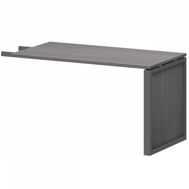 Конференц-приставка HTМ-735 НТМ-735 Лиственница/Антрацит 1300x730x750 Аргентум-М