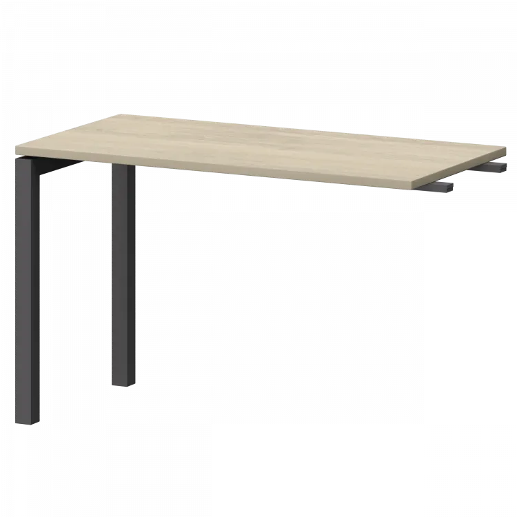 Бриф-приставка СМБ25-П-12.Пр50 Кронберг/Антрацит 1200x600x750 Смарт