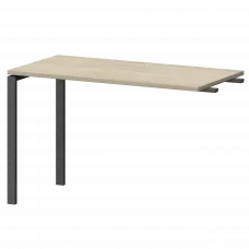 Бриф-приставка СМБ25-П-12.Пр25 Кронберг/Антрацит 1200x600x750 Смарт