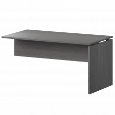 Конференц-приставка НТ-735.Ч Лиственница 1350x730x725 Аргентум