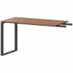 Бриф-приставка на металлокаркасе АМ.О-120.60 Терракота/Антрацит 1200x600x760 Арго-М