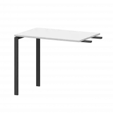 Бриф-приставка на металлокаркасе АМ-090.60 Белый/Антрацит 900x600x760 Арго-М