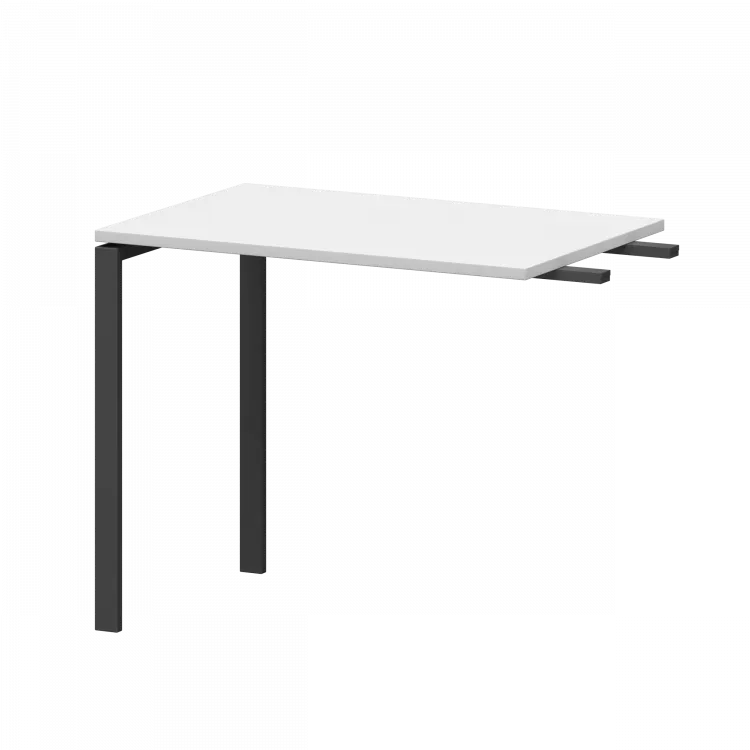 Бриф-приставка на металлокаркасе АМ-090.60 Белый/Антрацит 900x600x760 Арго-М