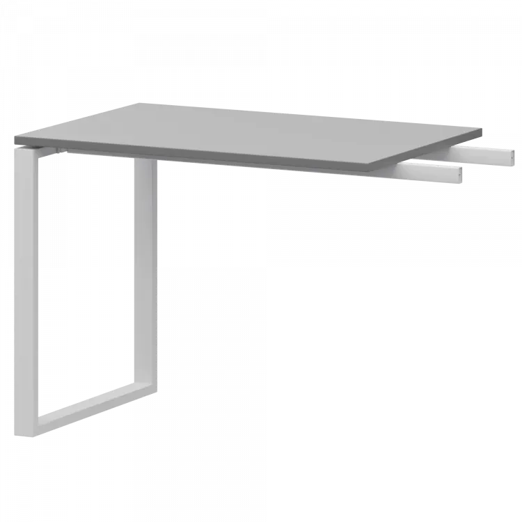 Бриф-приставка на металлокаркасе АМ.О-090.60 Серый/Белый 900x600x760 Арго-М