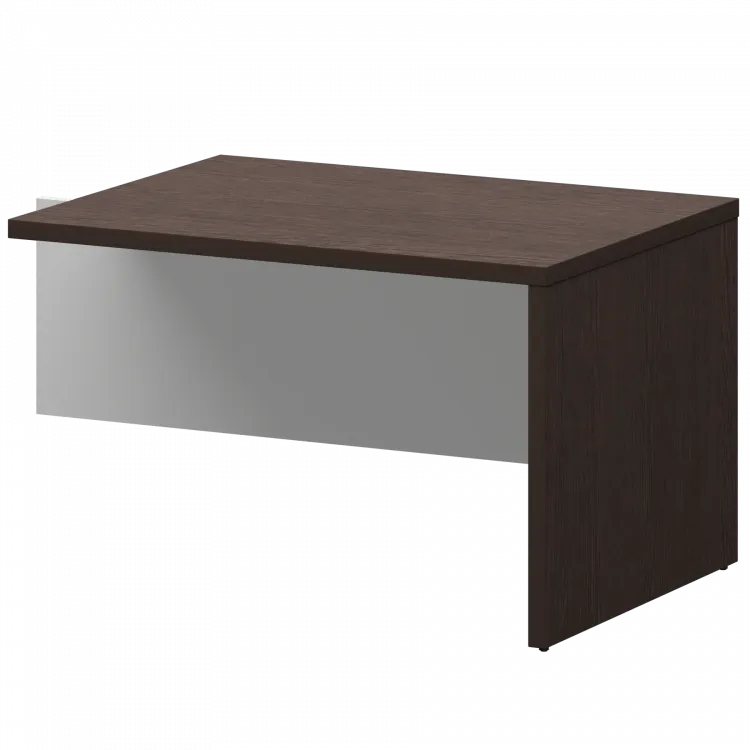 Бриф-приставка KZB-12 Дуб венге/Белый 1200x900x750 Кортез