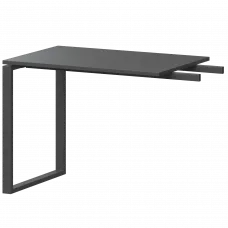 Бриф-приставка на металлокаркасе АМ.О-090.60 Антрацит/Антрацит 900x600x760 Арго-М