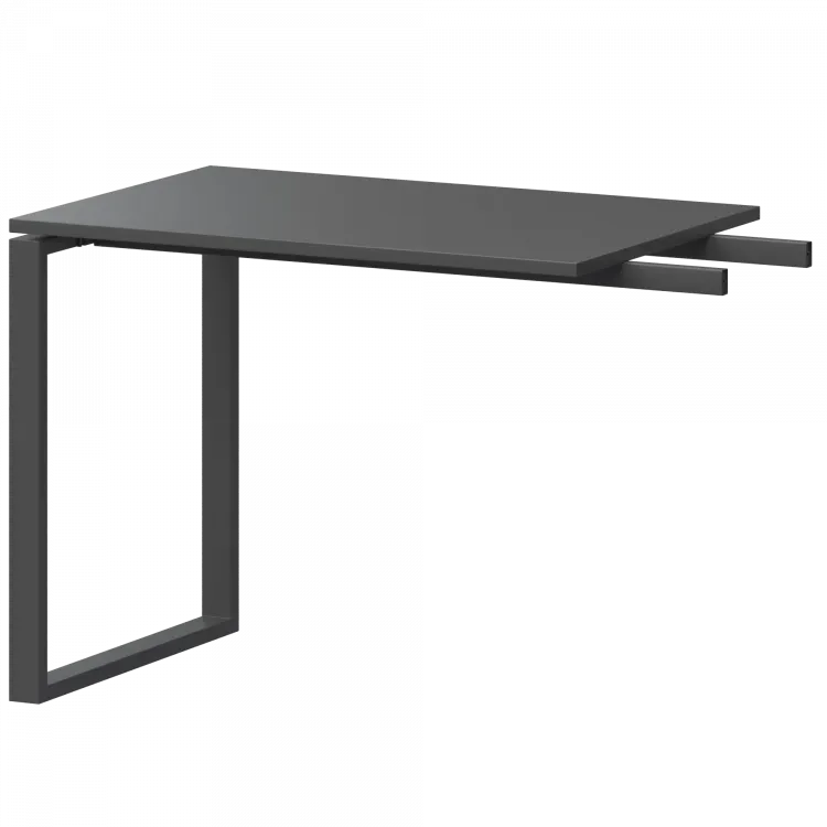 Бриф-приставка на металлокаркасе АМ.О-090.60 Антрацит/Антрацит 900x600x760 Арго-М