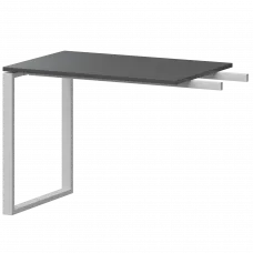 Бриф-приставка на металлокаркасе АМ.О-090.60 Антрацит/Белый 900x600x760 Арго-М