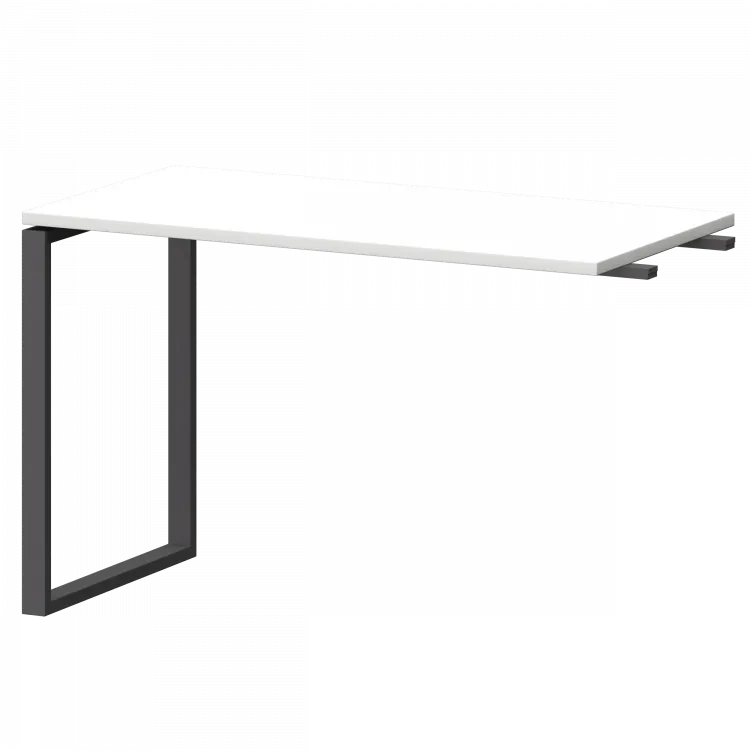 Бриф-приставка СМБ25-О-12.Пр25 Белый/Антрацит 1200x600x750 Смарт