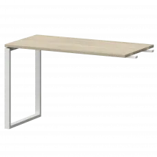 Бриф-приставка СМБ25-О-12.Пр25 Кронберг/Белый 1200x600x750 Смарт