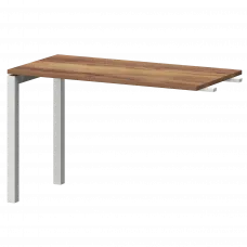 Бриф-приставка СМБ25-П-12.Пр50 Таксония/Белый 1200x600x750 Смарт