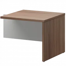 Бриф-приставка KZB-09 Темный шимо/Белый 900x900x750 Кортез