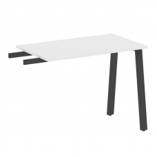 Metal System Приставной элемент на А-образном м/к БА.ПР-3 Белый/Металл Антрацит 1000*600*750