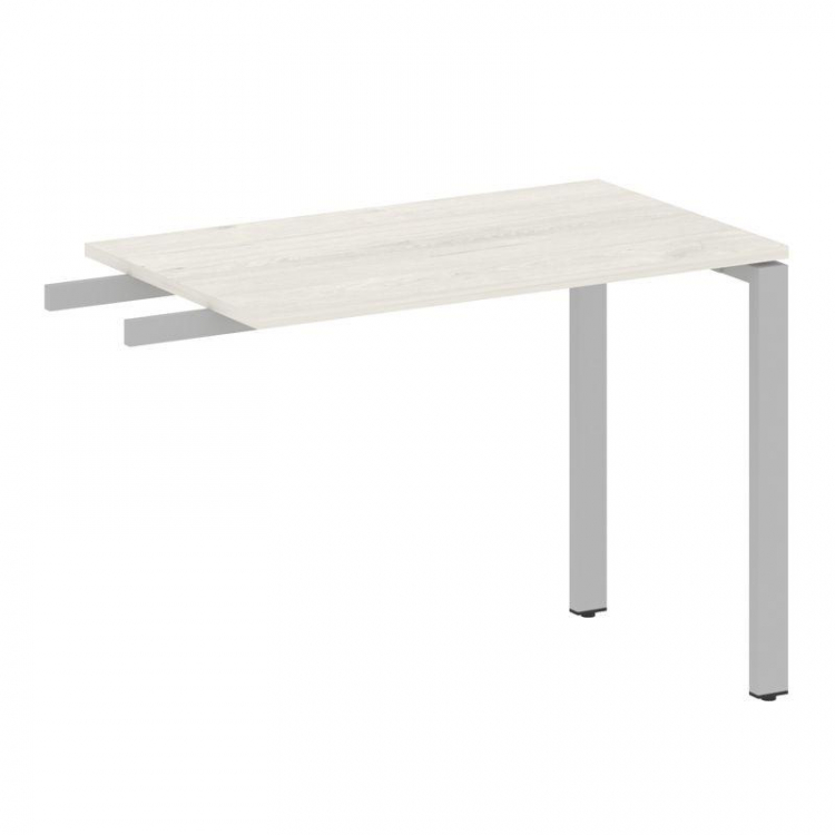 Metal System Приставной элемент на П-образном м/к БП.ПР-3 Дуб Наварра/Металл Серый 1000*600*750