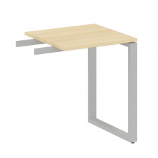 Metal System Приставной элемент на О-образном м/к БО.ПР-1 Акация Лорка/Металл Серый 600*600*750