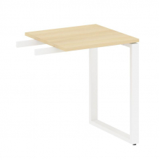 Metal System Приставной элемент на О-образном м/к БО.ПР-1 Акация Лорка/Металл Белый 600*600*750