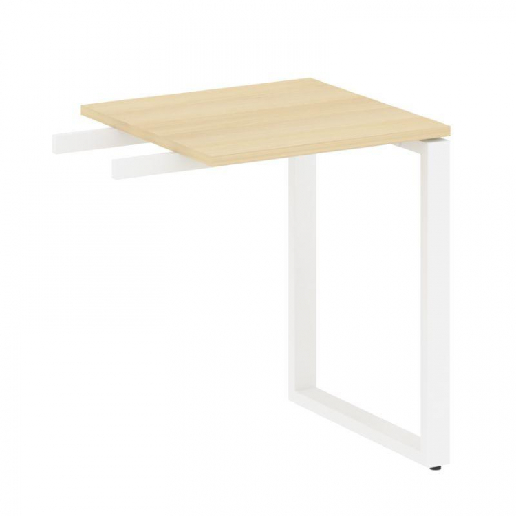 Metal System Приставной элемент на О-образном м/к БО.ПР-1 Акация Лорка/Металл Белый 600*600*750