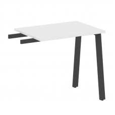 Metal System Приставной элемент на А-образном м/к БА.ПР-2 Белый/Металл Антрацит 800*600*750