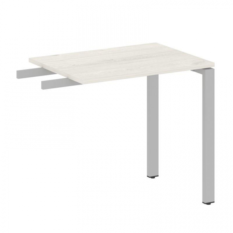 Metal System Приставной элемент на П-образном м/к БП.ПР-2 Дуб Наварра/Металл Серый 800*600*750