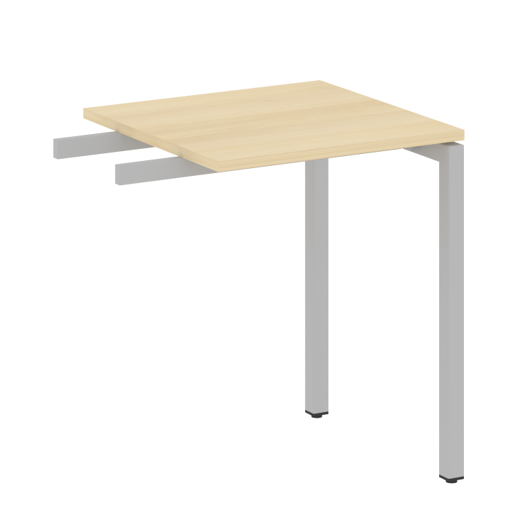 Metal System Quattro Приставной элемент на П-образном м/к 40БП.ПР-1 Акация Лорка/Металл Серый 600*60