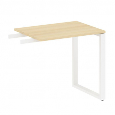 Metal System Приставной элемент на О-образном м/к БО.ПР-2 Акация Лорка/Металл Белый 800*600*750