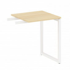 Metal System Quattro Приставной элемент на О-образном м/к 40БО.ПР-1 Акация Лорка/Металл Белый 600*60