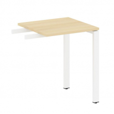 Metal System Приставной элемент на П-образном м/к БП.ПР-1 Акация Лорка/Металл Белый 600*600*750