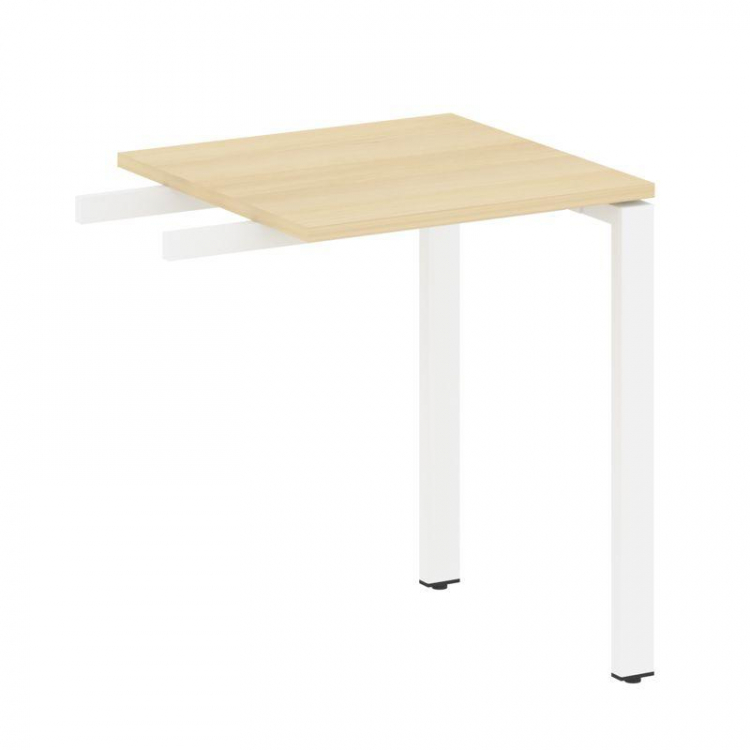 Metal System Приставной элемент на П-образном м/к БП.ПР-1 Акация Лорка/Металл Белый 600*600*750