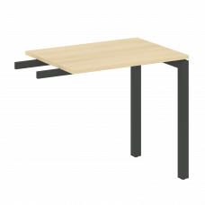 Metal System Quattro Приставной элемент на П-образном м/к 50БП.ПР-2 Акация Лорка/Металл Антрацит 800