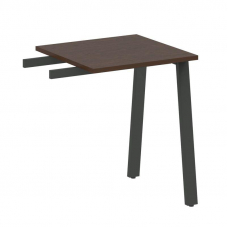Metal System Приставной элемент на А-образном м/к БА.ПР-1 Венге Цаво/Металл Антрацит 600*600*750