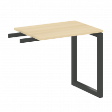 Metal System Quattro Приставной элемент на О-образном м/к 50БО.ПР-2 Акация Лорка/Металл Антрацит 800