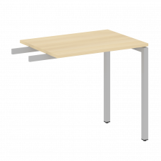 Metal System Quattro Приставной элемент на П-образном м/к 40БП.ПР-2 Акация Лорка/Металл Серый 800*60