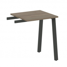 Metal System Приставной элемент на А-образном м/к БА.ПР-1 Вяз Благородный/Металл Антрацит 600*600*75