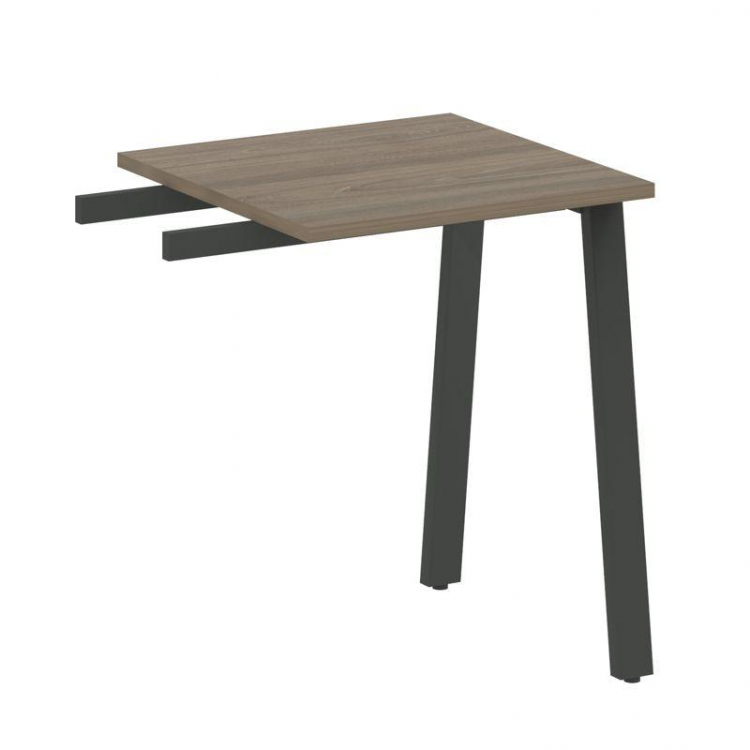 Metal System Приставной элемент на А-образном м/к БА.ПР-1 Вяз Благородный/Металл Антрацит 600*600*75