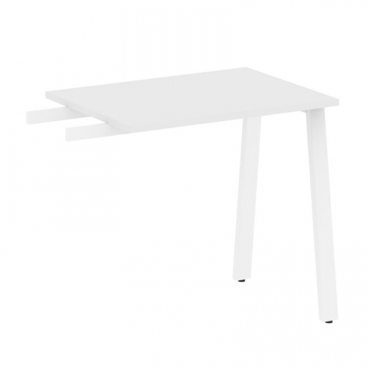 Metal System Приставной элемент на А-образном м/к БА.ПР-2 Белый/Металл Белый 800*600*750