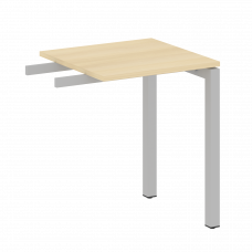 Metal System Quattro Приставной элемент на П-образном м/к 50БП.ПР-1 Акация Лорка/Металл Серый 600*60