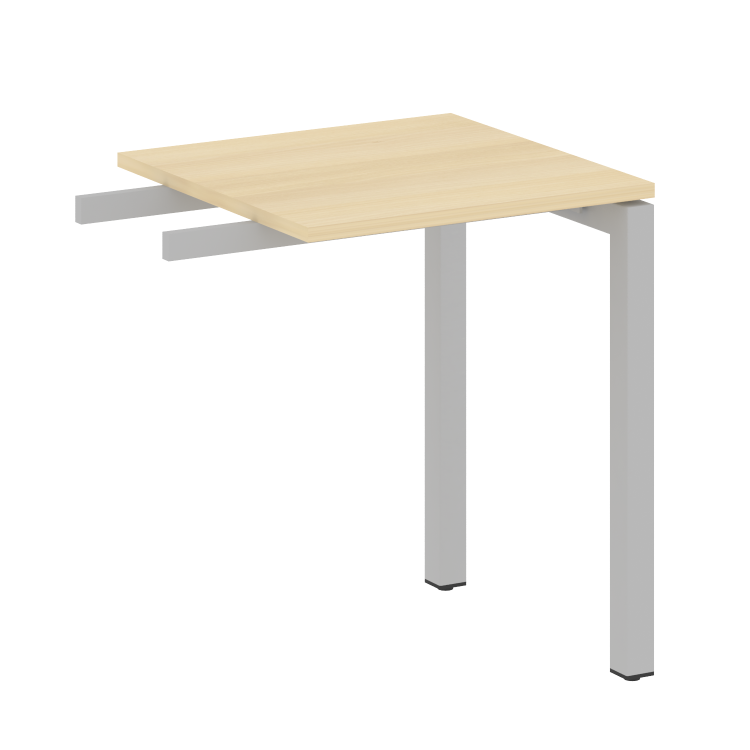 Metal System Quattro Приставной элемент на П-образном м/к 50БП.ПР-1 Акация Лорка/Металл Серый 600*60