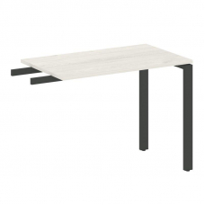 Metal System Приставной элемент на П-образном м/к БП.ПР-3 Дуб Наварра/Металл Антрацит 1000*600*750