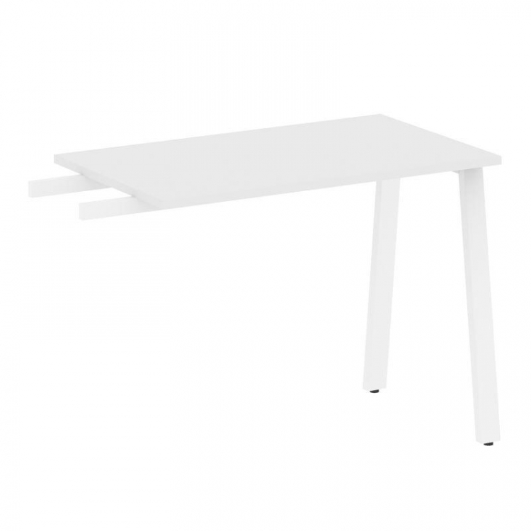 Metal System Приставной элемент на А-образном м/к БА.ПР-3 Белый/Металл Белый 1000*600*750