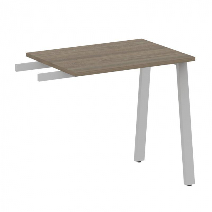 Metal System Приставной элемент на А-образном м/к БА.ПР-2 Вяз Благородный/Металл Серый 800*600*750